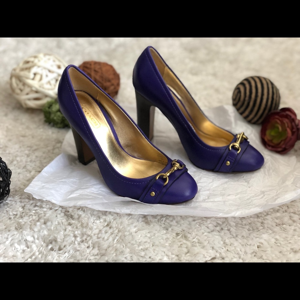 Coach Leather Pump - size 5 - Picture 6 of 16